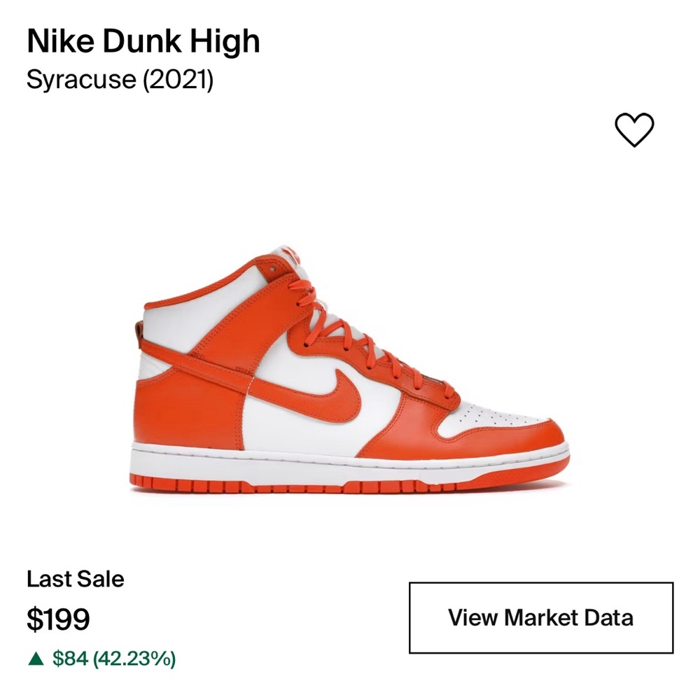Nike Dunk High - Syracuse
